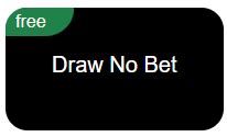 Draw no bet predictions - Strategies and Tips